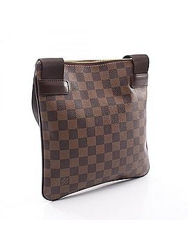 Louis Vuitton Louis Vuitton Pochette Melville Damier Ebene Shoulder Bag/Handbag, Coated Canvas and Leather, Women's, Brown, N51127 (view 2)