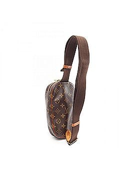 Louis Vuitton Louis Vuitton Pochette Gange Monogram Waist Bag, Body Handbag, Coated Canvas, Leather, Men's &amp; Women's, Brown, M51870 (view 2)