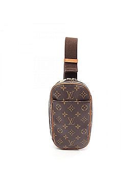 Louis Vuitton Louis Vuitton Pochette Gange Monogram Waist Bag, Body Handbag, Coated Canvas, Leather, Men's &amp; Women's, Brown, M51870 (view 1)