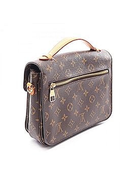Louis Vuitton Louis Vuitton Pochette Metis MM Monogram 2-Way Handbag, Coated Canvas Leather, Women's, Brown, M44875 (view 2)