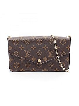 Louis Vuitton Louis Vuitton Pochette Felicie Monogram Fuchsia Shoulder Bag/Handbag, Coated Canvas and Leather, Women's, Brown, M61276 (view 1)
