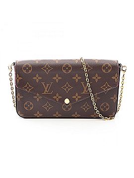 Louis Vuitton Louis Vuitton Pochette Felicie Monogram Fuchsia Shoulder Bag/Handbag, Coated Canvas and Leather, Women's, Brown, M61276 (view 1)