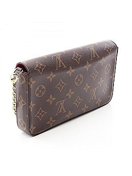 Louis Vuitton Louis Vuitton Pochette Felicie Monogram Fuchsia Shoulder Bag/Handbag, Coated Canvas and Leather, Women's, Brown, M61276 (view 2)