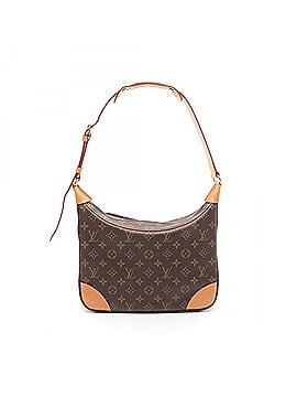 Louis Vuitton Louis Vuitton Boulogne PM Monogram Shoulder Bag/Handbag, Coated Canvas and Leather, Women's, Brown, M51265 (view 1)
