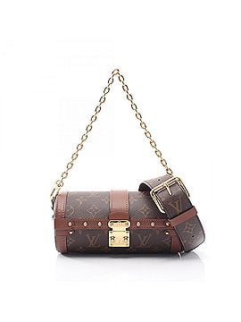 Louis Vuitton Louis Vuitton Papillon Trunk Monogram 2-Way Handbag, Coated Canvas Leather, Women's, Brown, M57835 (view 1)