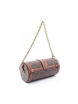 Louis Vuitton Louis Vuitton Papillon Trunk Monogram 2-Way Handbag, Coated Canvas Leather, Women's, Brown, M57835 (view 2)