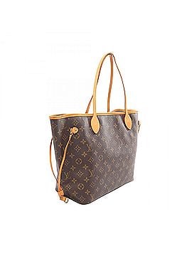 Louis Vuitton Louis Vuitton Neverfull MM Monogram Tote Bag Handbag, Coated Canvas Leather, Women's, Brown, M40156 (view 2)