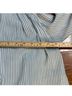 Free People 100% Polyester Stripes Blue White Long Sleeve Button-Down Shirt Size L - photo 6