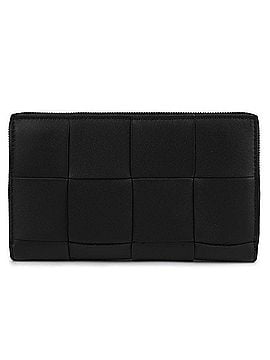 Bottega Veneta Woven Zip Long Wallet (view 1)