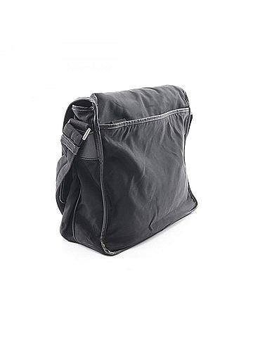 Prada Prada Flap Shoulder Bag Handbag Nylon Saffiano Leather Men's Women's Black (view 2)