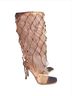 Cape Robbin Gold Pink Heels Size 10 - photo 3
