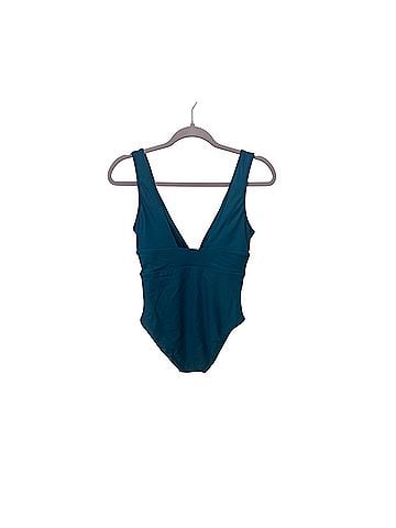 Quince Italian Plunge One Piece Swimsuit (view 2)