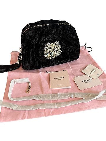 Kate Spade New York Party Velvet Cat Clutch Clutch (view 1)