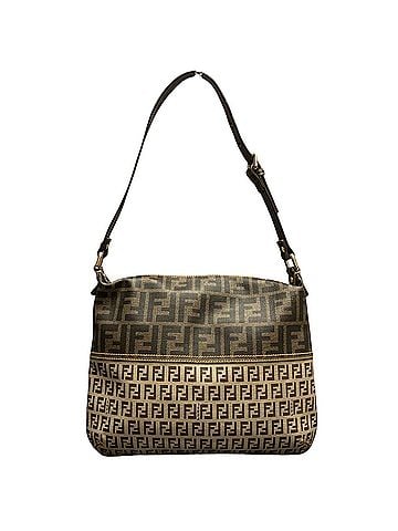 Fendi Fendi FENDI Shoulder Bag Zucca x Zucchino Leather 8BT128 (view 2)