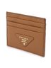 Prada 100% Leather Brown Leather Card Wallet One size - photo 4