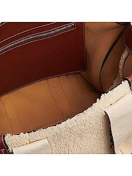 Chloé Chloé Woody Shearling Tote Bag (view 2)