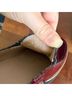 Eileen Fisher 100% Patent Leather Solid Red Mule/Clog Size 7 - photo 5