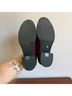 Eileen Fisher 100% Patent Leather Solid Red Mule/Clog Size 7 - photo 6
