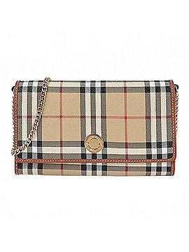 Burberry Check Women's Chain Strap Wallet (view 1)