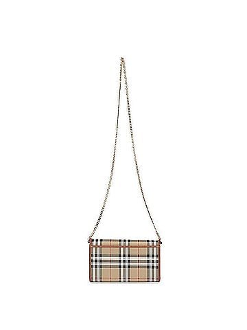 Burberry Check Women's Chain Strap Wallet (view 2)