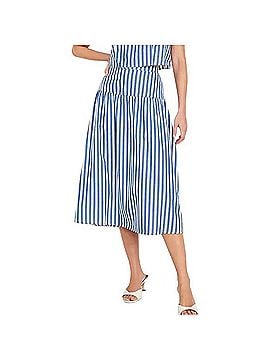 Old Navy Striped Drop Waist Midi Skirt Casual Skirt (view 2)