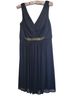 David's Bridal 100% Polyester 100% Polyester Blue Cocktail Dress Size 8 - photo 1