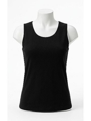 Parsley & Sage Wanda Tank in Black (view 1)