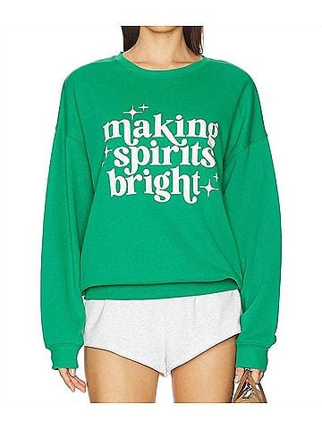 Beach Riot Devyn Oversized Sweatshirt in Frosted Fir (view 2)