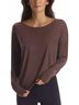 Commando Brown Butter Long Sleeve Oversized Tee in Seal Size XS - photo 2