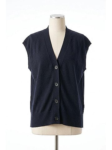 Apiece Apart Bardi Drippy Vest in Black (view 1)