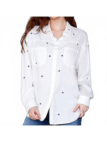 Billy T Vip Star Shirt in White (view 2)