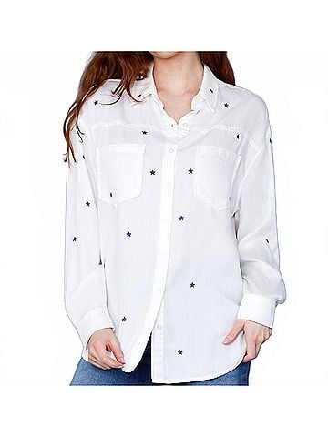 Billy T Vip Star Shirt in White (view 2)