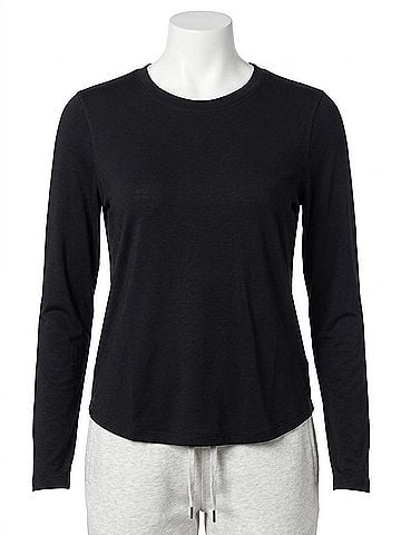 Thread & Supply Stassia Top in Black (view 1)
