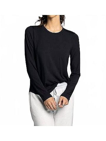 Thread & Supply Stassia Top in Black (view 2)