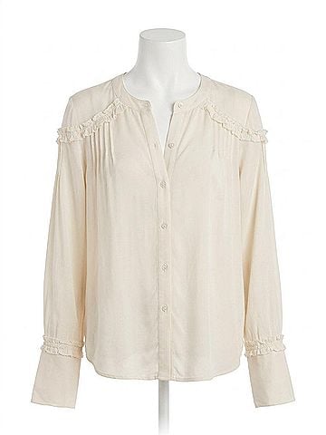 Ecru Hawn Blouse in Ivory (view 1)