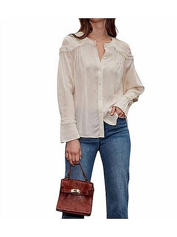 Ecru Hawn Blouse in Ivory (view 2)