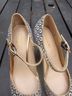 Coach 100% Canvas Floral Multi Color Heels Size EU 36 1/2 - photo 4