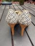 Coach 100% Canvas Floral Multi Color Heels Size EU 36 1/2 - photo 6