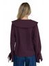 Things Between Plaid Red Sylvette Checkered Top in Red Size M - photo 4