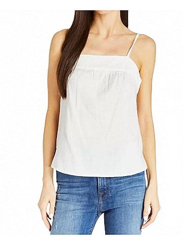 Drew Willow Top in White (view 2)