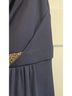 David's Bridal 100% Polyester 100% Polyester Blue Cocktail Dress Size 8 - photo 3