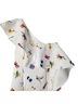 ASOS 88% Polyester 12% Elastane 100% Polyester Floral White Multi Color Cocktail Dress Size 8 - photo 10
