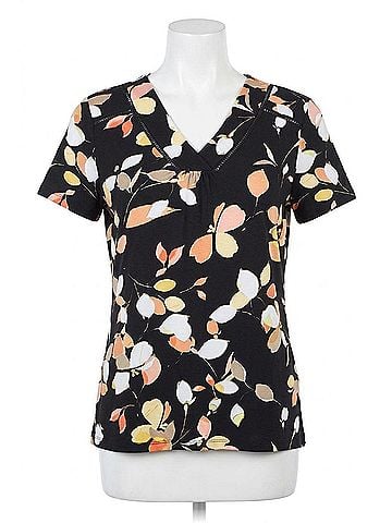 Tribal Emily Top in Papaya (view 1)