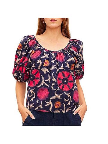 Velvet by Graham & Spencer Edlin Top in Twilight (view 2)