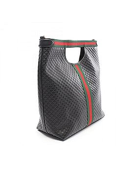 Gucci Gucci Giglio Microguccissima Japan Limited Edition 2-Way Handbag Leather Women's Black 865452 (view 2)