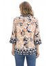 Jade Brown Placket Tunic in Ethnic Border Size S - photo 4
