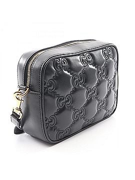 Gucci Gucci GG Matelassé Small Shoulder Bag/Handbag, Leather, Women's, Black, 702234 (view 2)