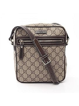 Gucci Gucci GG Supreme Shoulder Bag/Handbag, Coated Canvas and Leather, Women's, Beige/Brown, Item Number 233268 (view 1)