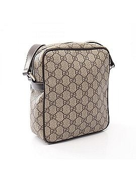 Gucci Gucci GG Supreme Shoulder Bag/Handbag, Coated Canvas and Leather, Women's, Beige/Brown, Item Number 233268 (view 2)