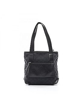 Gucci Gucci GG Canvas Tote Bag Handbag Leather Women's Black 019 0402 (view 1)